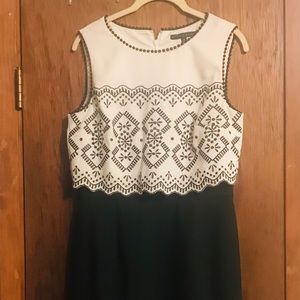 Antonio Melani Black & White Dress